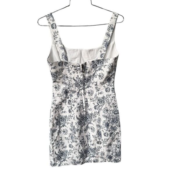 Christian Lacroix Floral Print Mini Dress - Picture 3 of 5